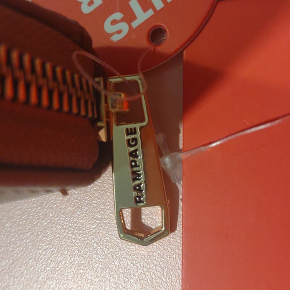 Brown Rampage Zip Around Clutch Wallet - Picture 4 of 4